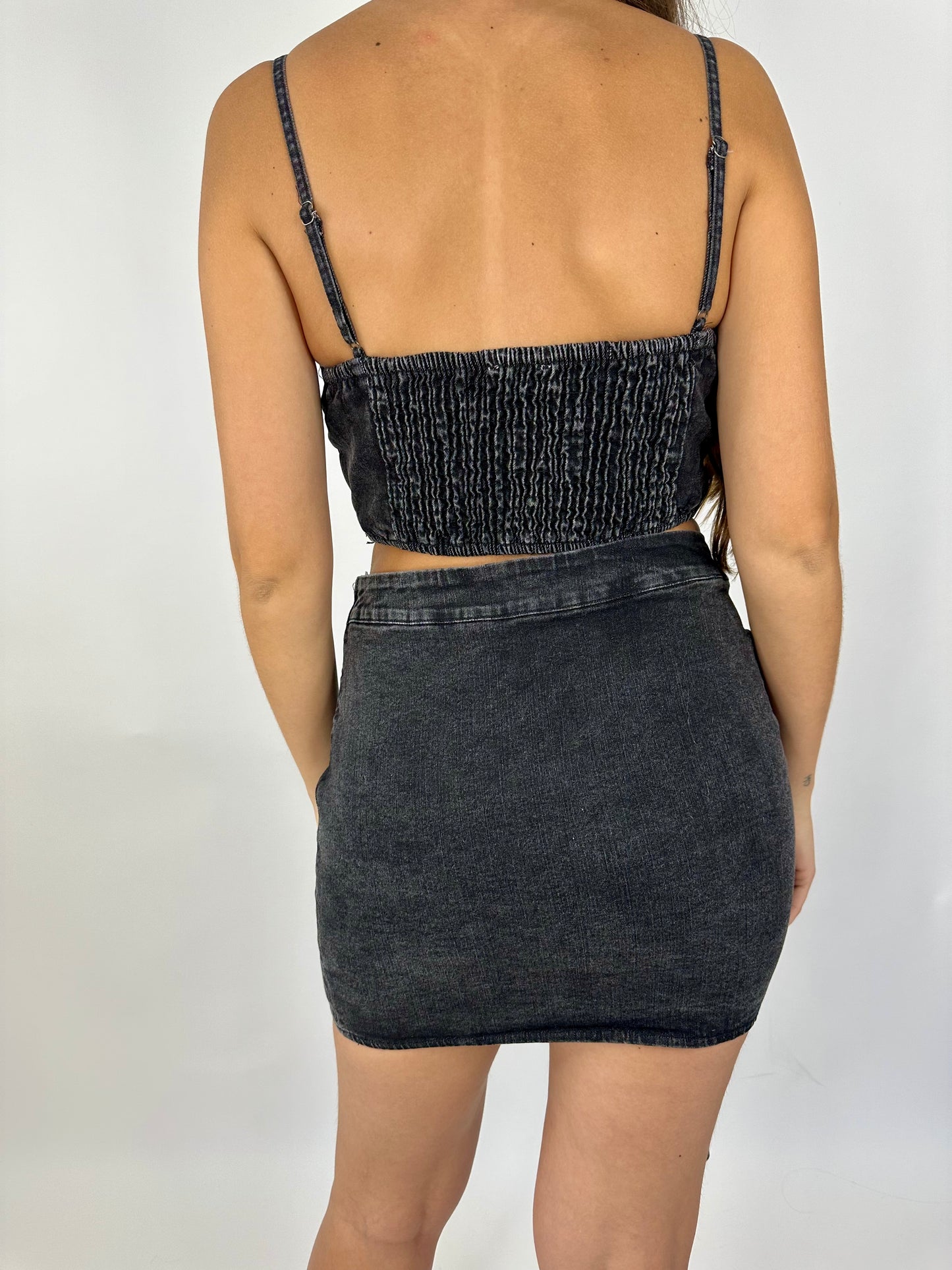 DENIM FLOWER SET