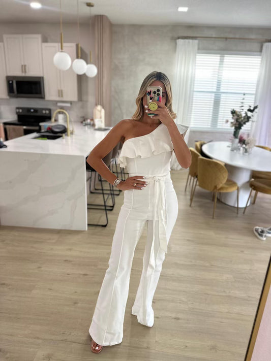 Lola denim jumpsuit shop